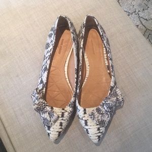 Excellent condition Isabel Marant snakeskin flats